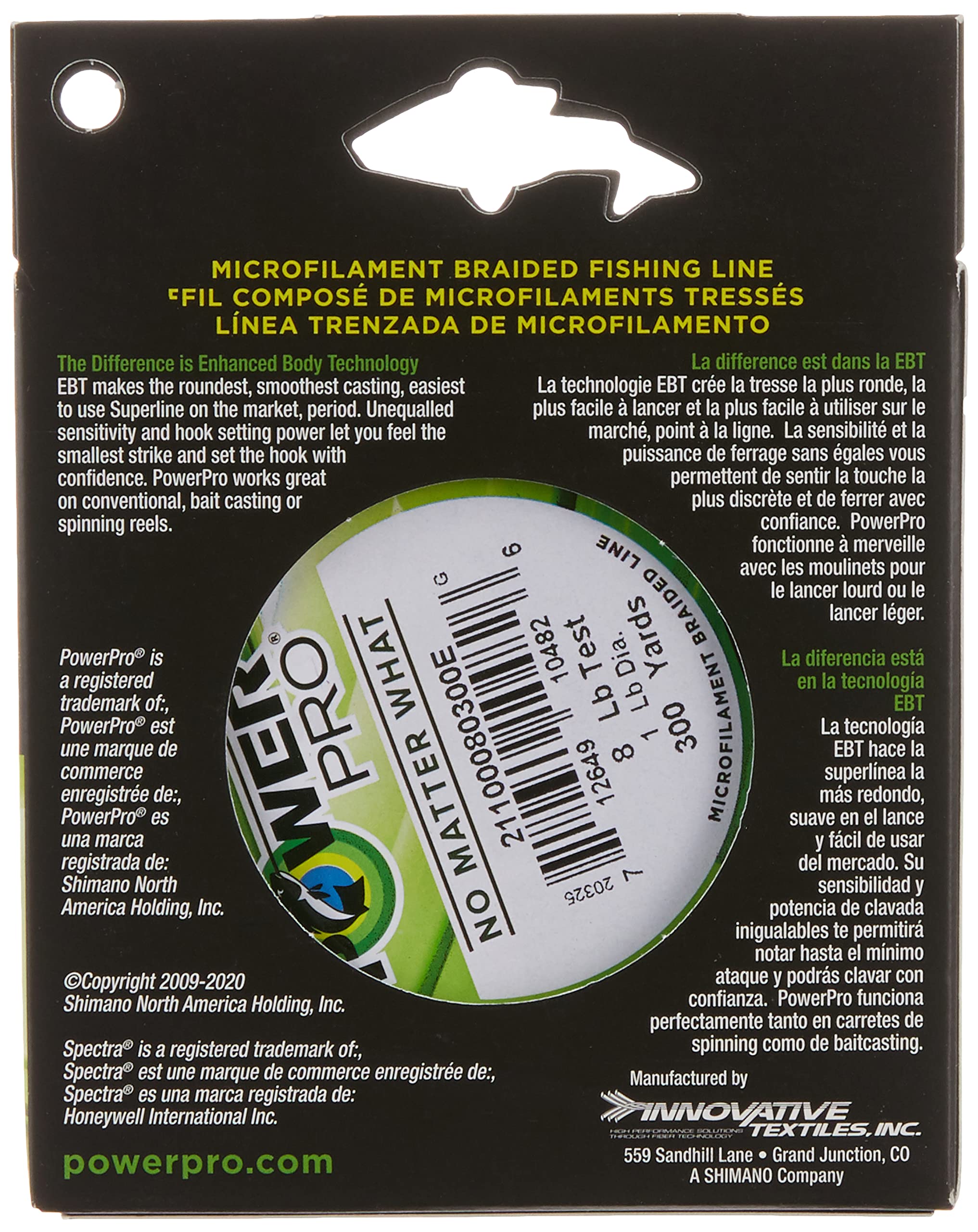 Amazon.co.jp: Power Pro フィッシングライン スペクトルファイバー